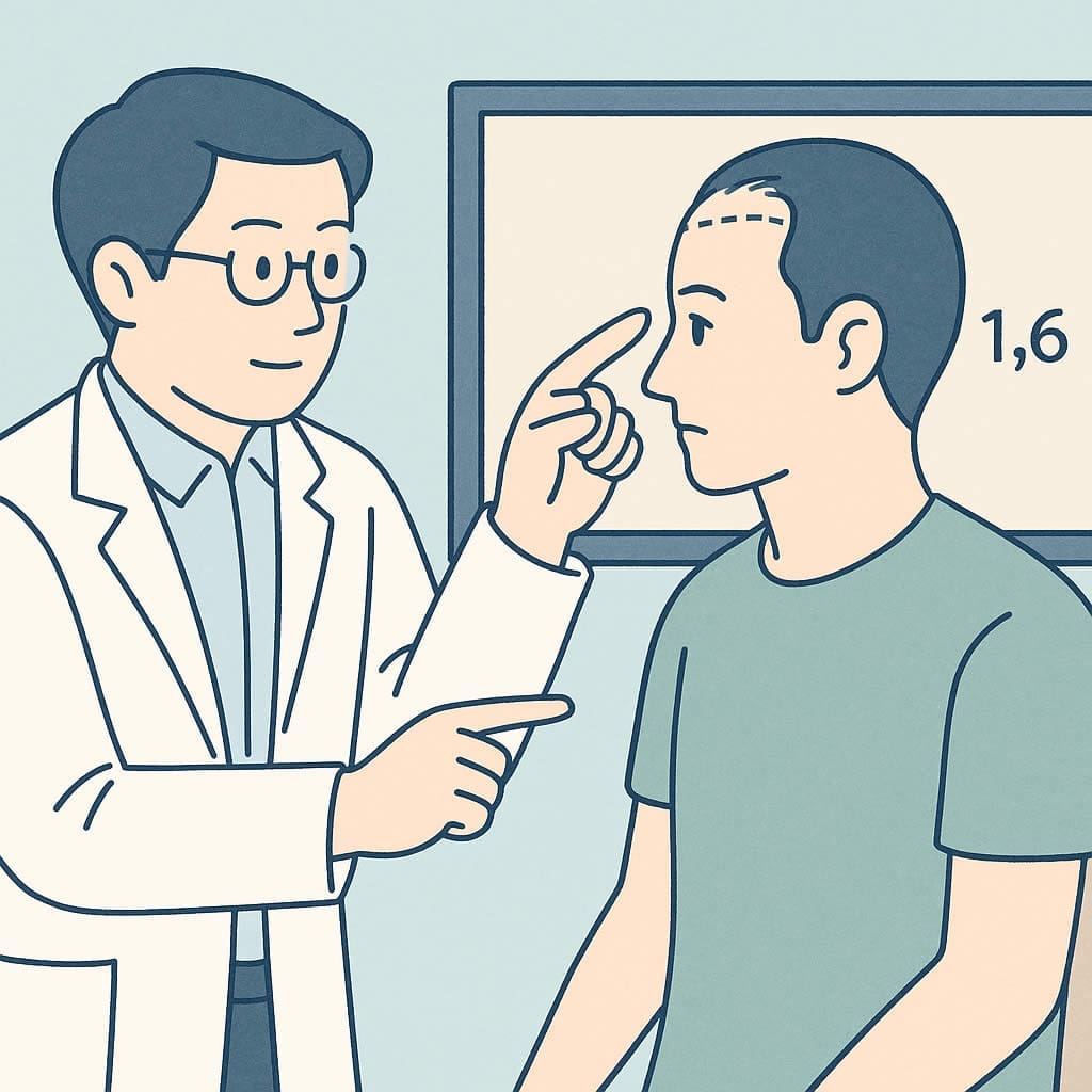 髮際線設計與比例規劃